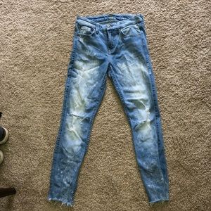 7 For All Man Kind Skinny Jeans